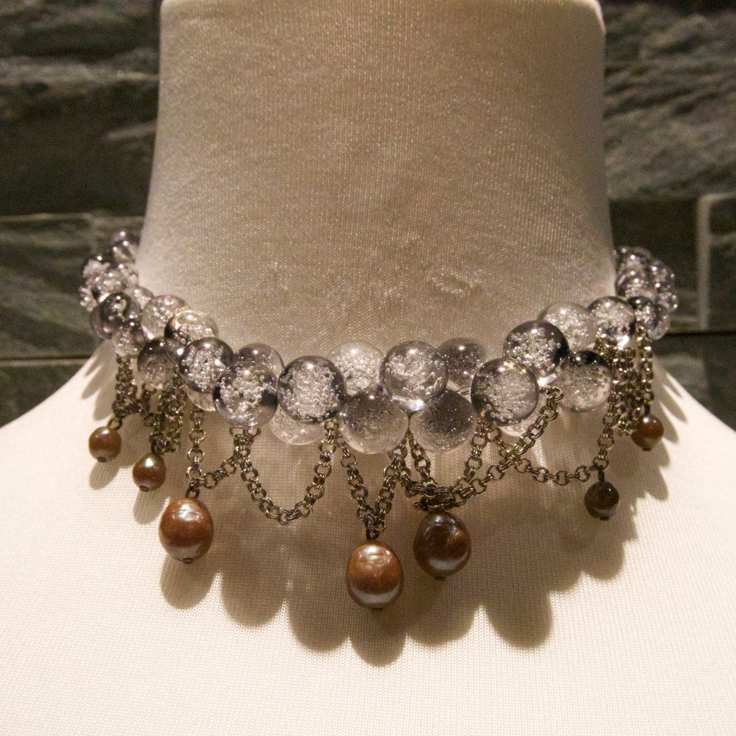 Dark Orb Necklace