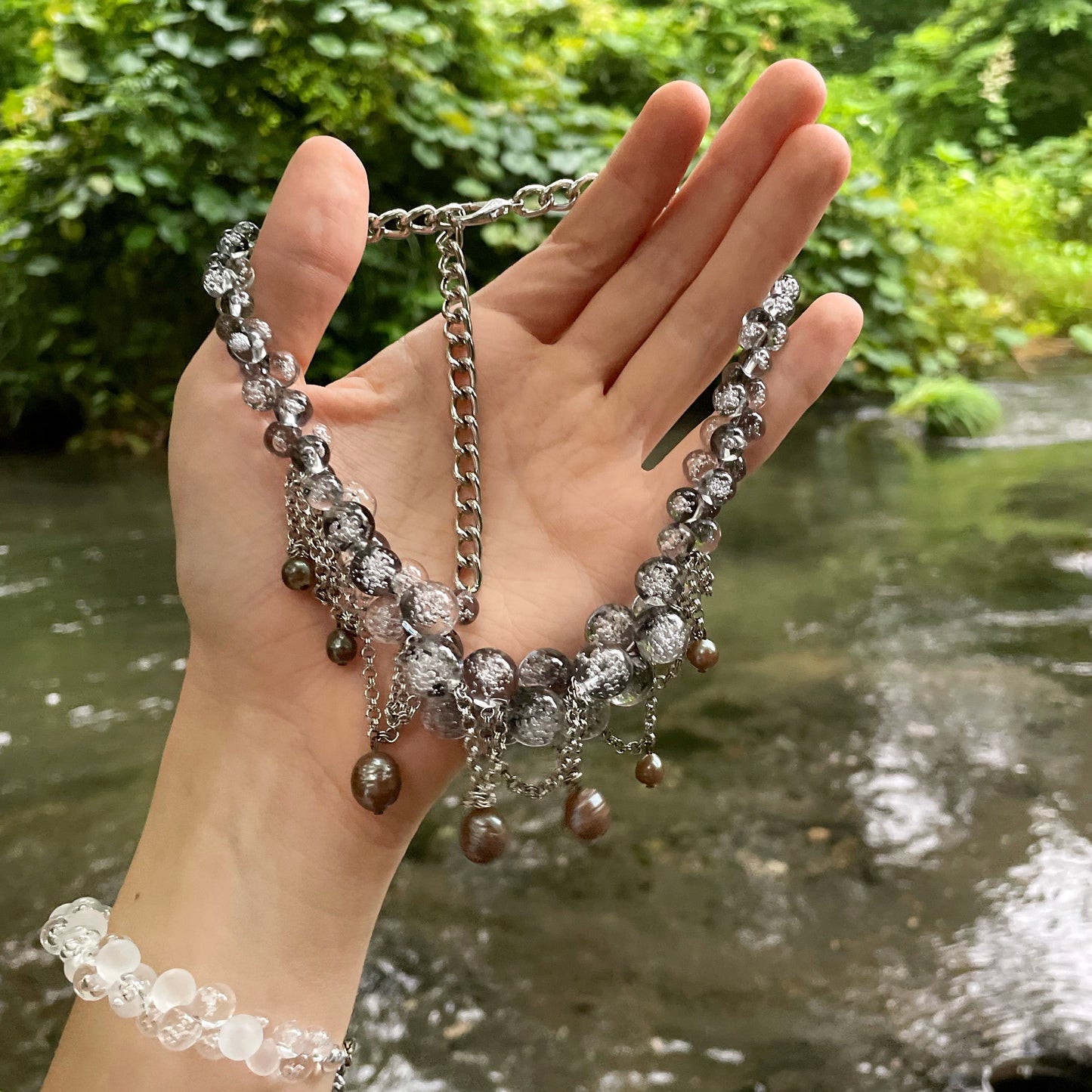 Dark Orb Necklace