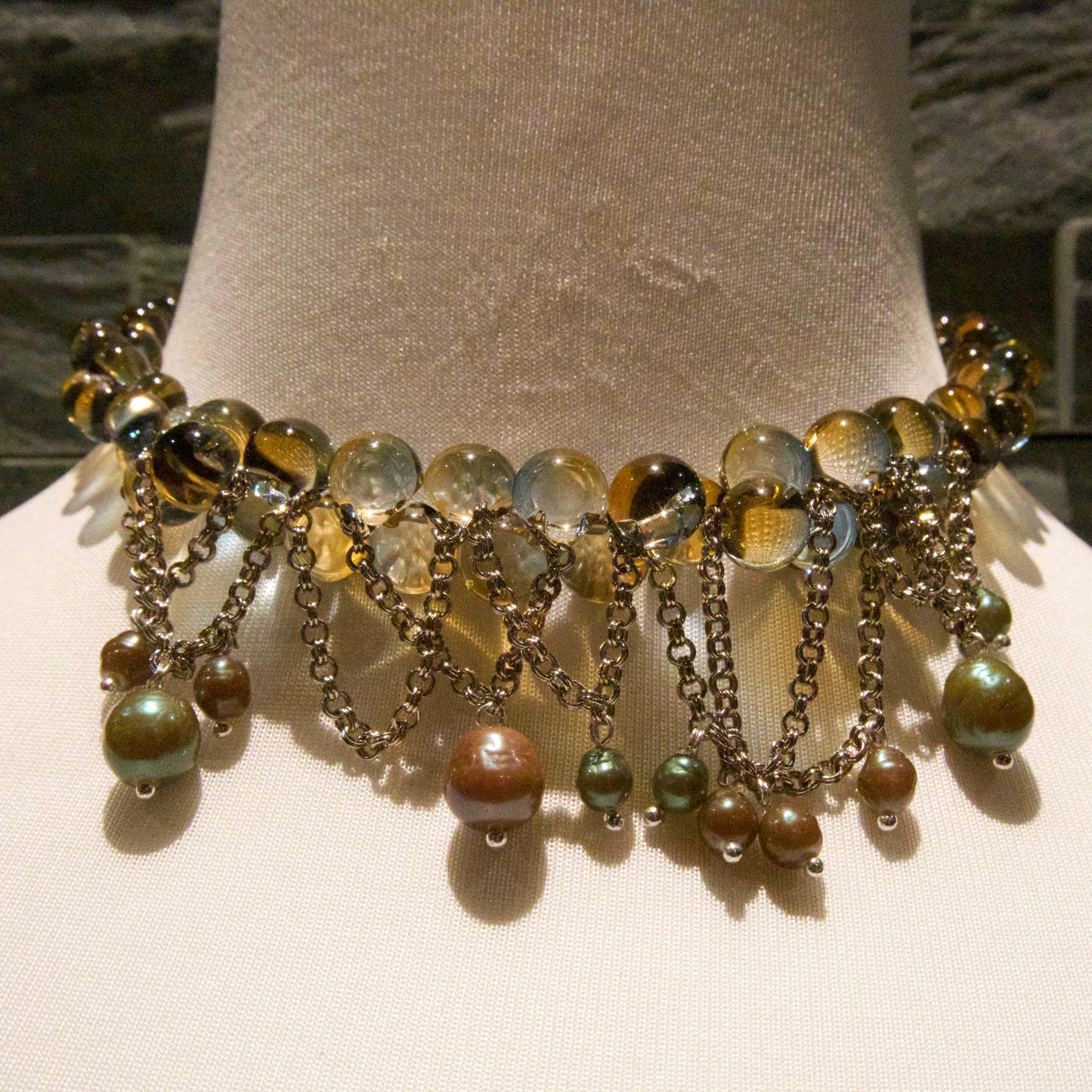 Earth Orb Necklace