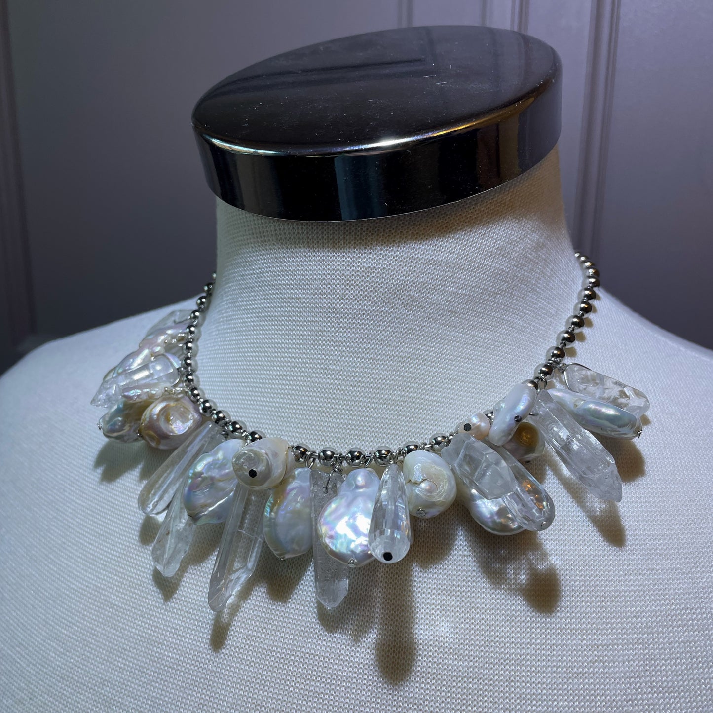 Crystal Grotto 6mm necklace