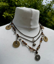 Load image into Gallery viewer, Japanese tiger eye necklace
