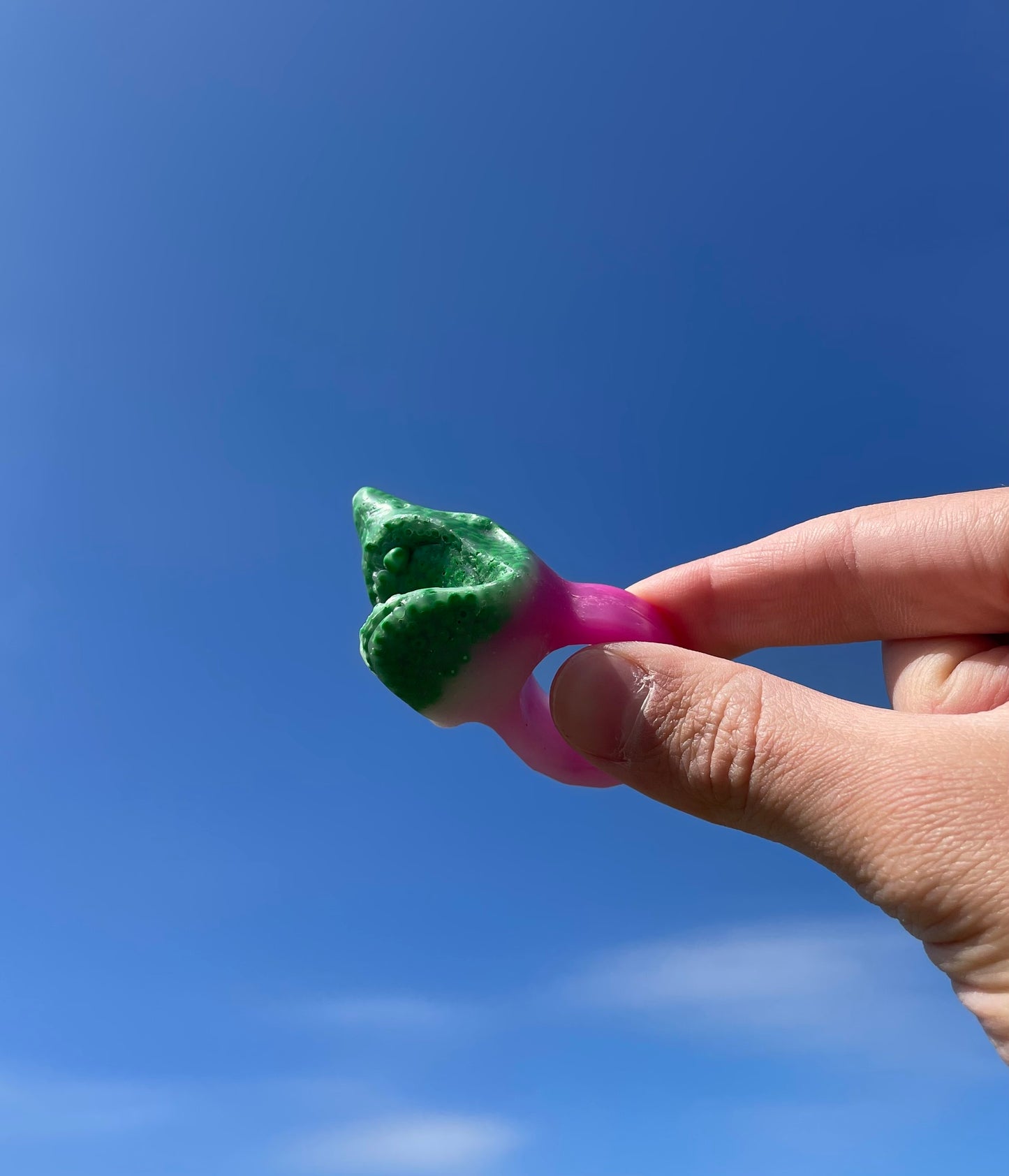 Watermelon shark head ring