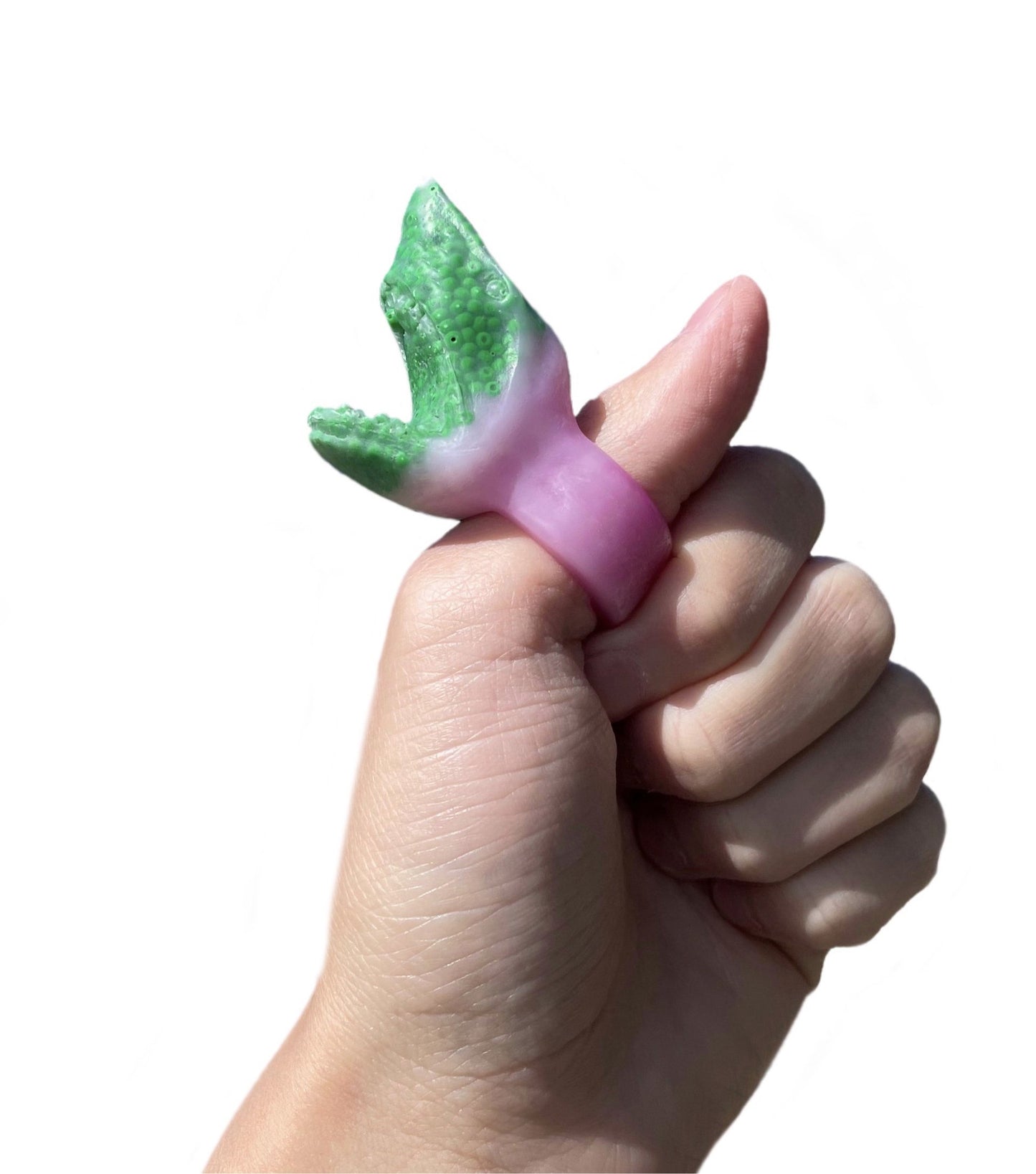 Watermelon shark head ring