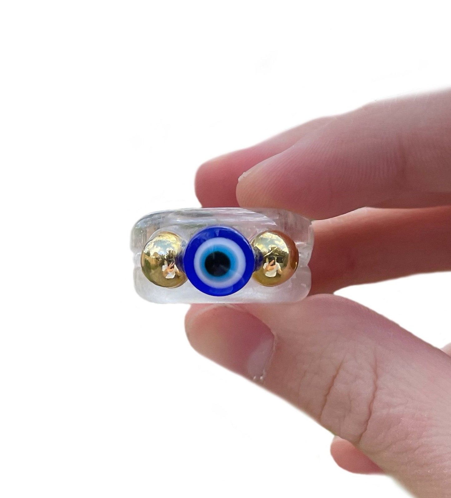 Evil eye ring
