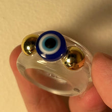 Load image into Gallery viewer, Evil eye ring
