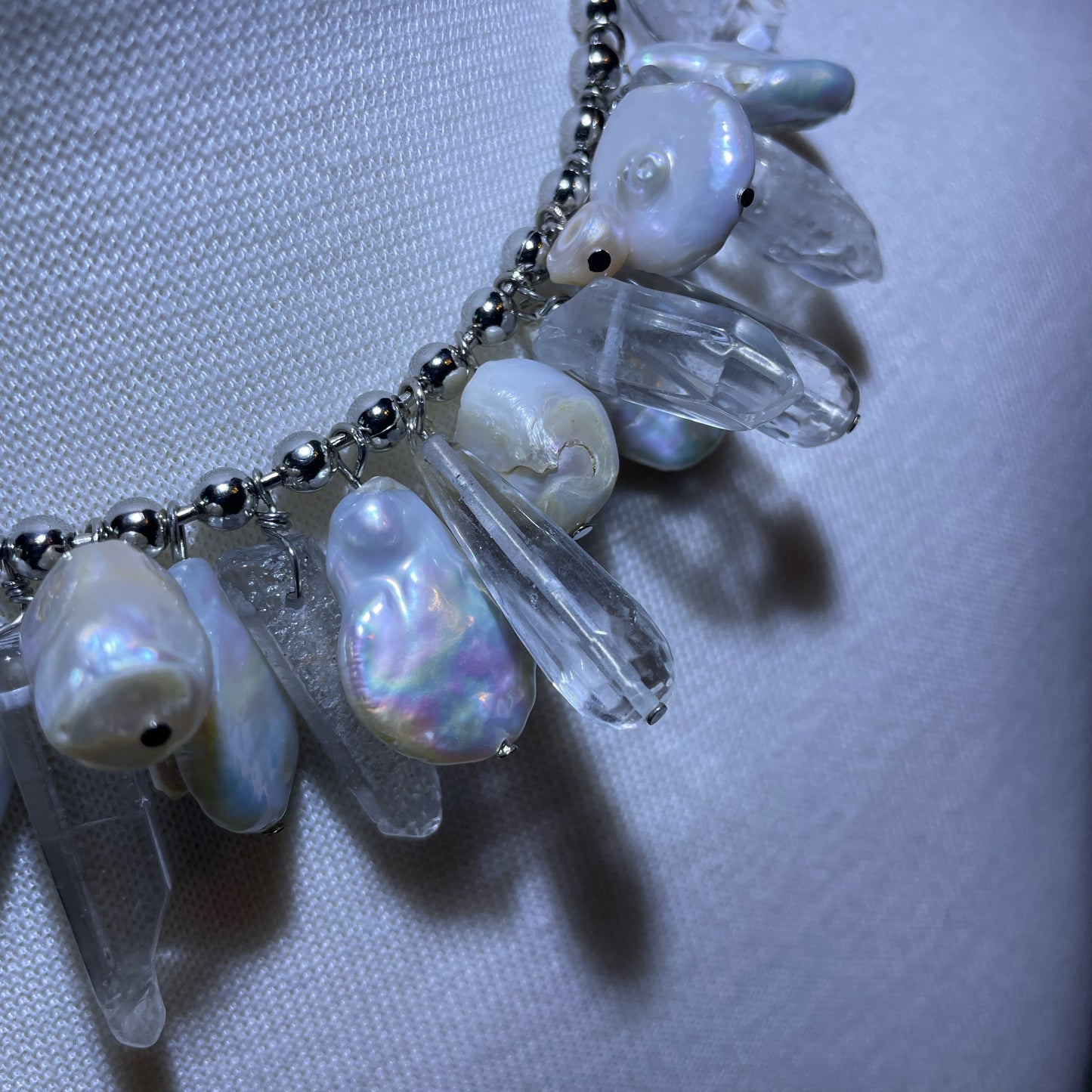 Crystal Grotto 6mm necklace