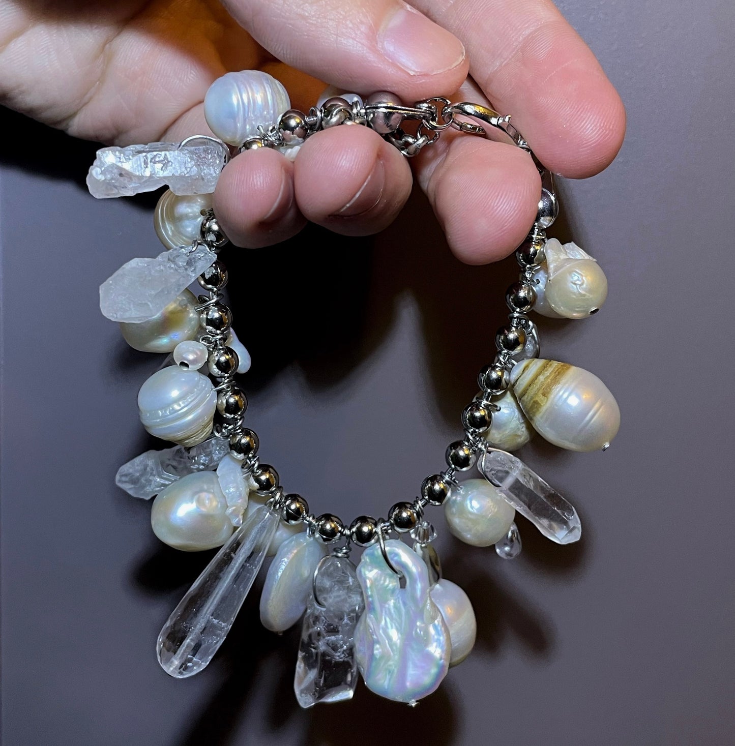 Crystal Grotto bracelet